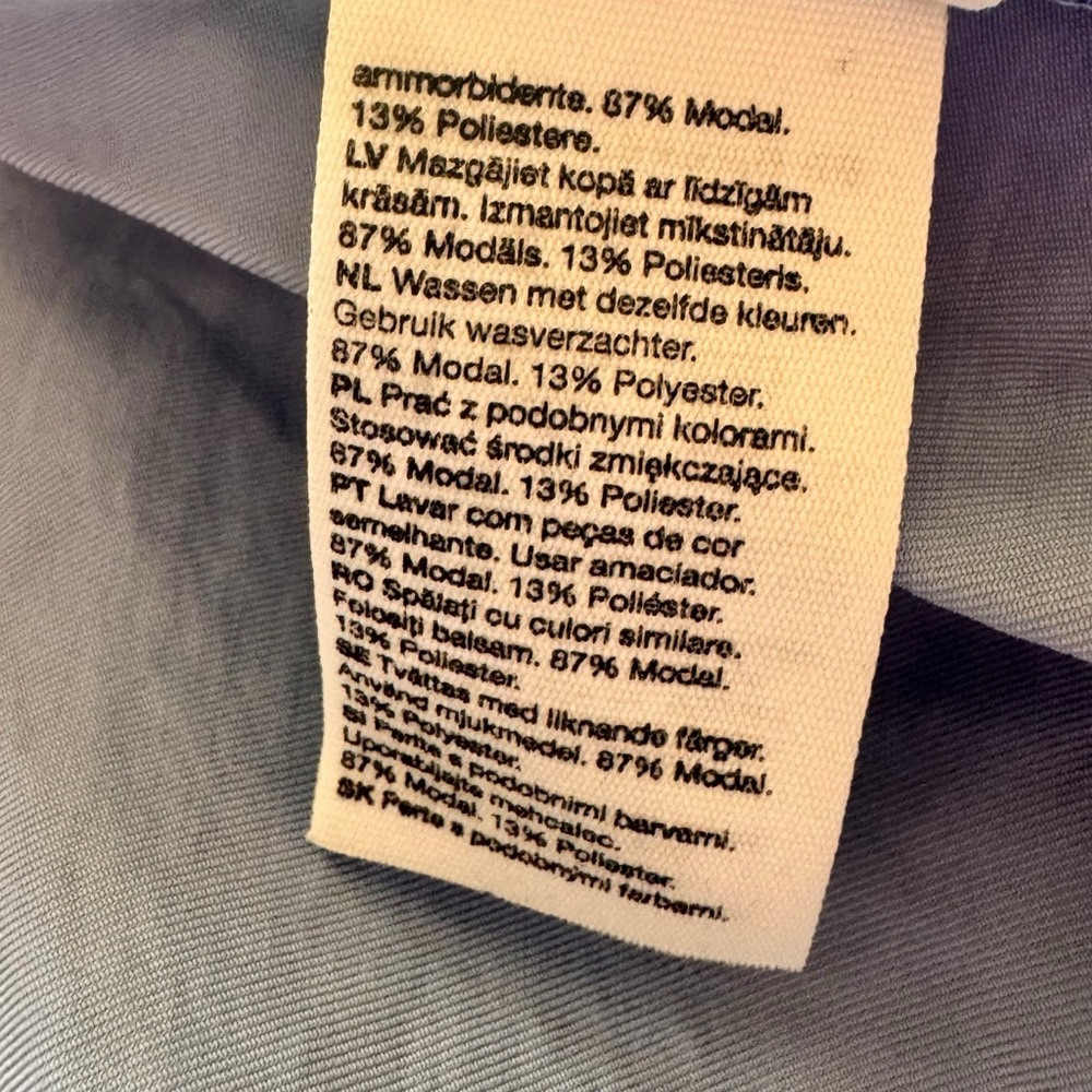 & OTHER STORIES Asymmetric Mini Shirt Dress Light Blue size 10 - Picture 11 of 11